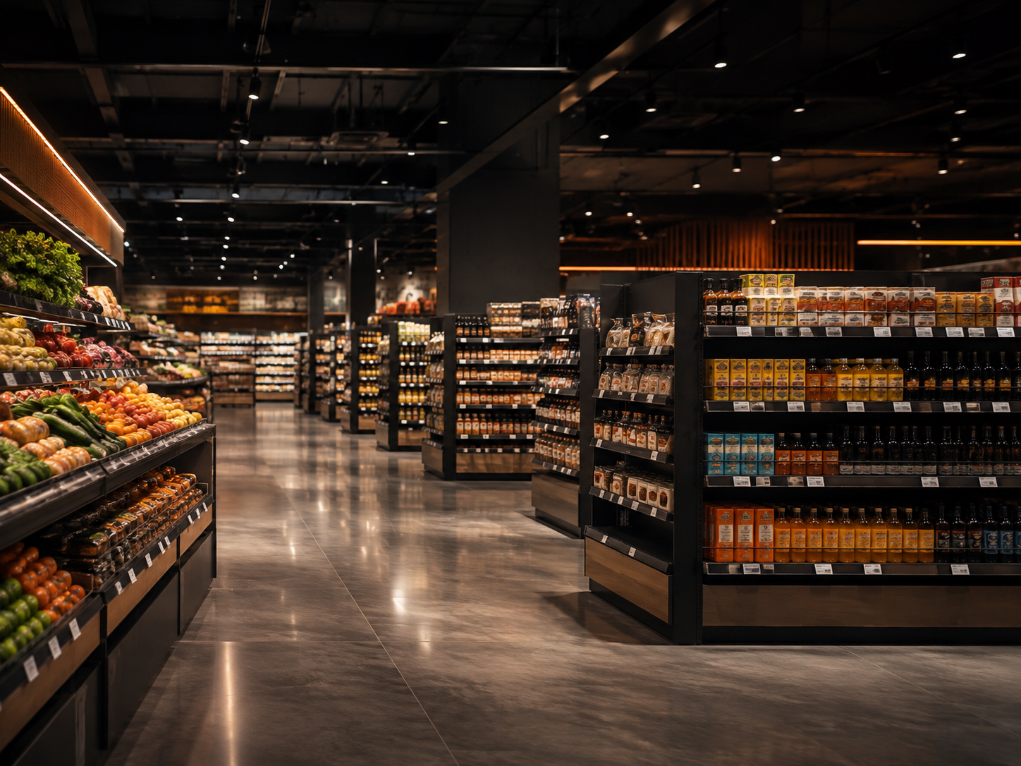 Grocery retail environment