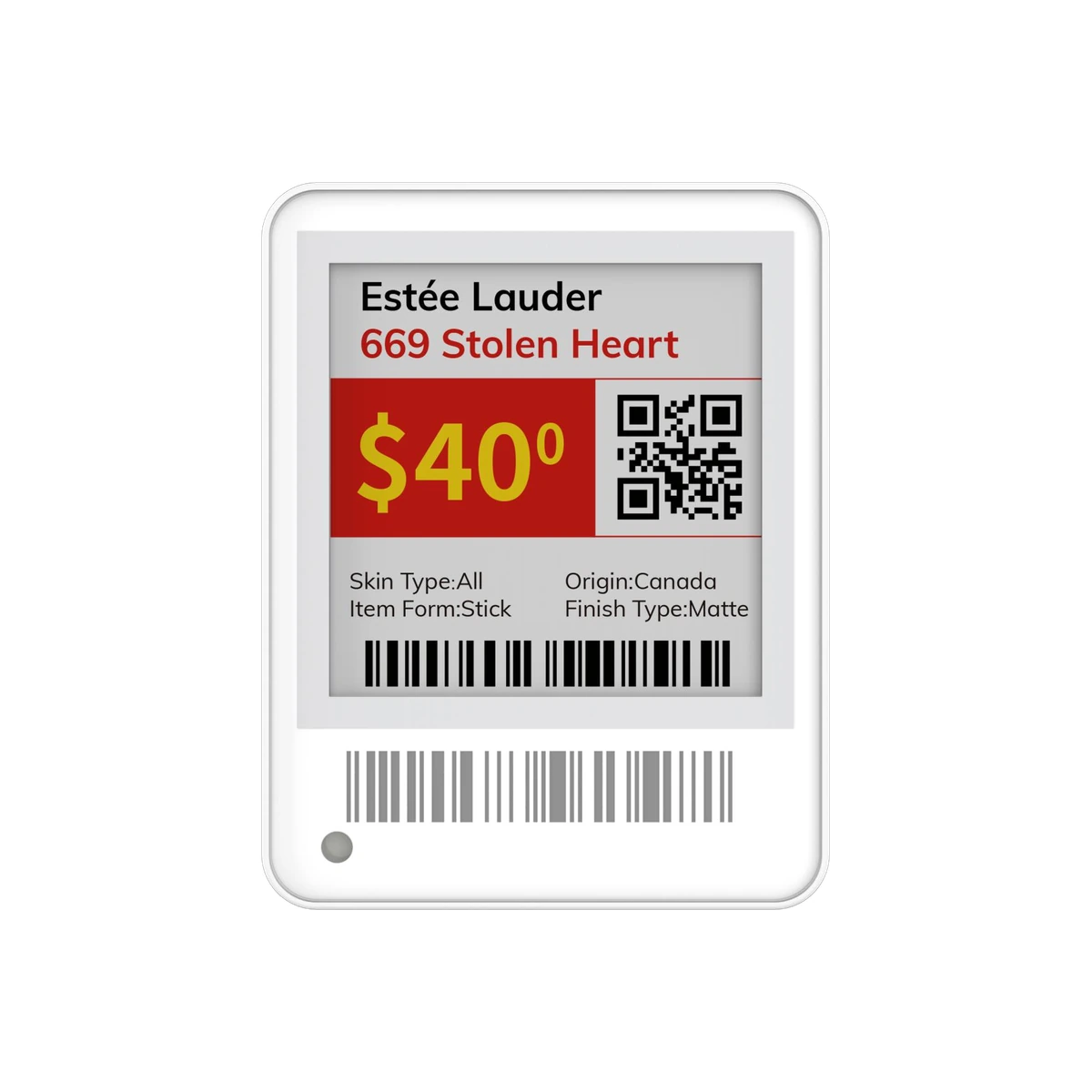 Lumitag MTag15Q electronic shelf label