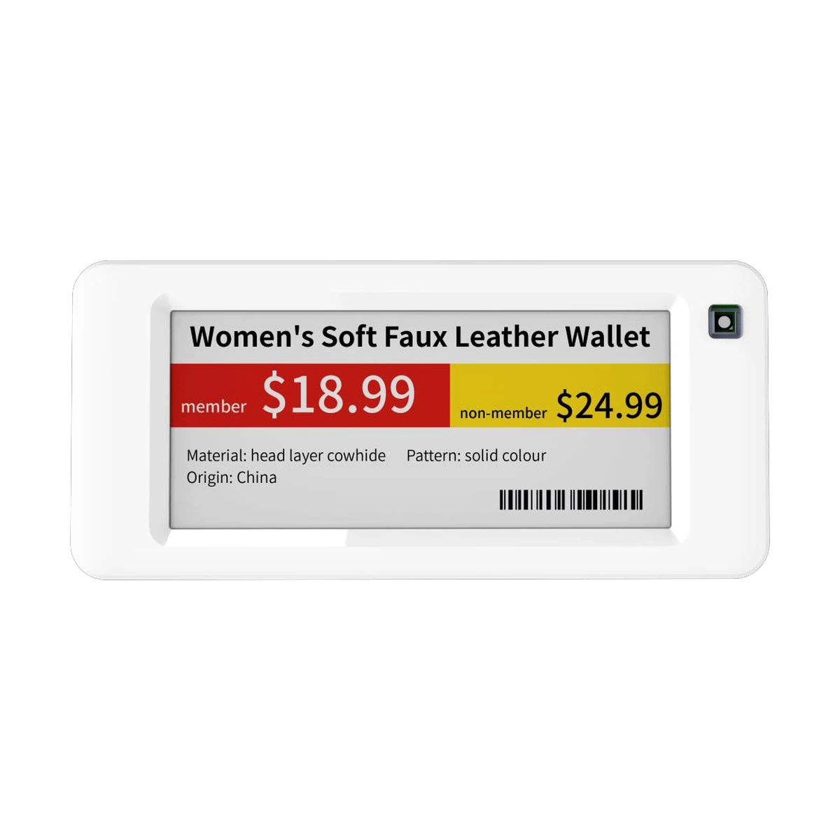Lumitag STag29Q electronic shelf label